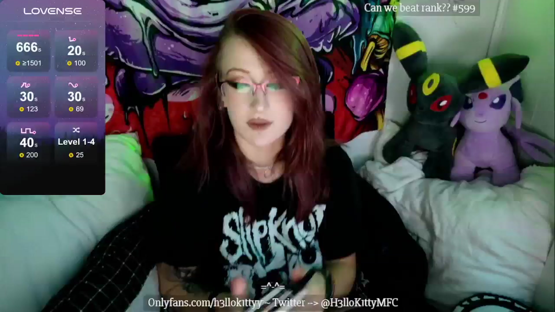 Gallery image thumbnail from H3llok1tty's myfreecams stream on, 08/13/2024, 10:27 image 20 of 20