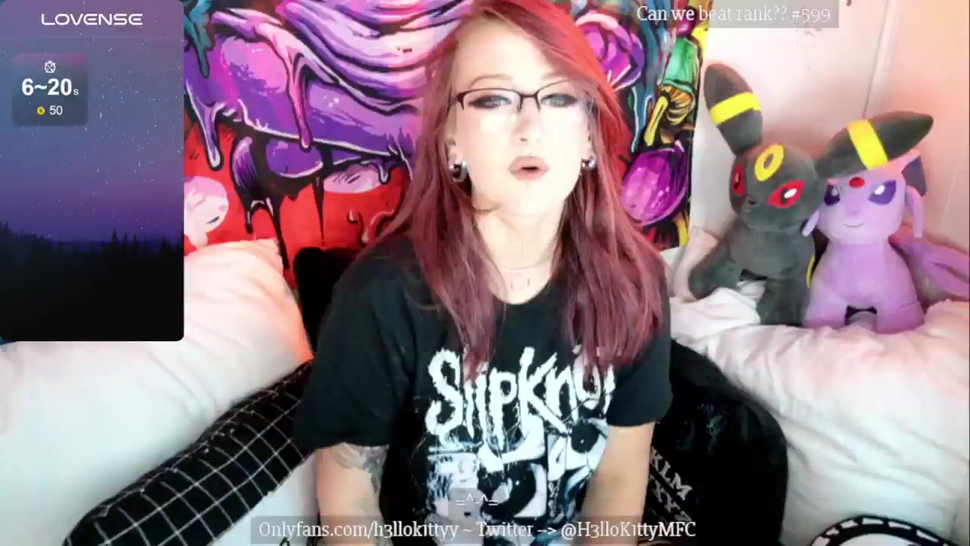 Gallery image thumbnail from H3llok1tty's myfreecams stream on, 08/13/2024, 10:27 image 2 of 20