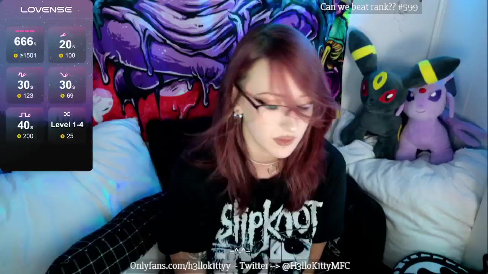 Gallery image thumbnail from H3llok1tty's myfreecams stream on, 08/13/2024, 10:27 image 7 of 20