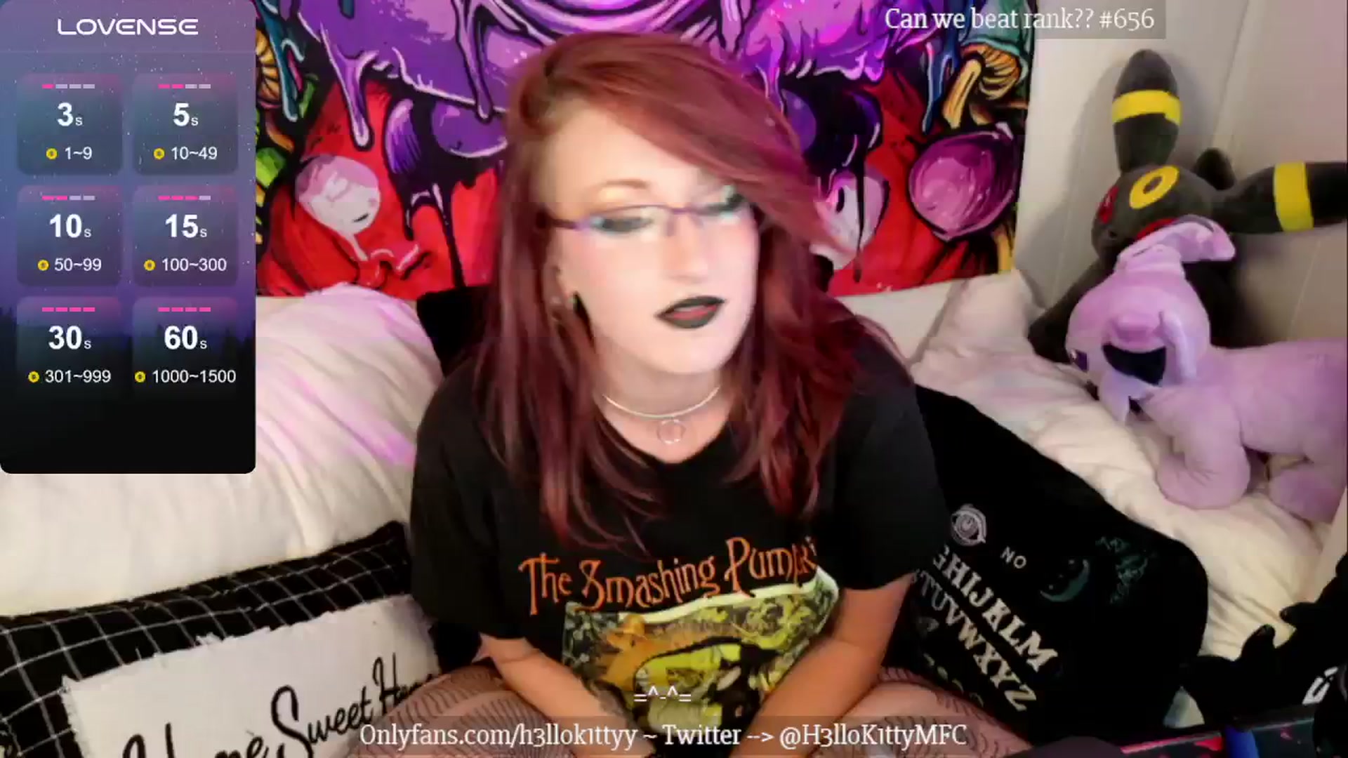 Gallery image thumbnail from H3llok1tty's myfreecams stream on, 08/15/2024, 11:35 image 1 of 20