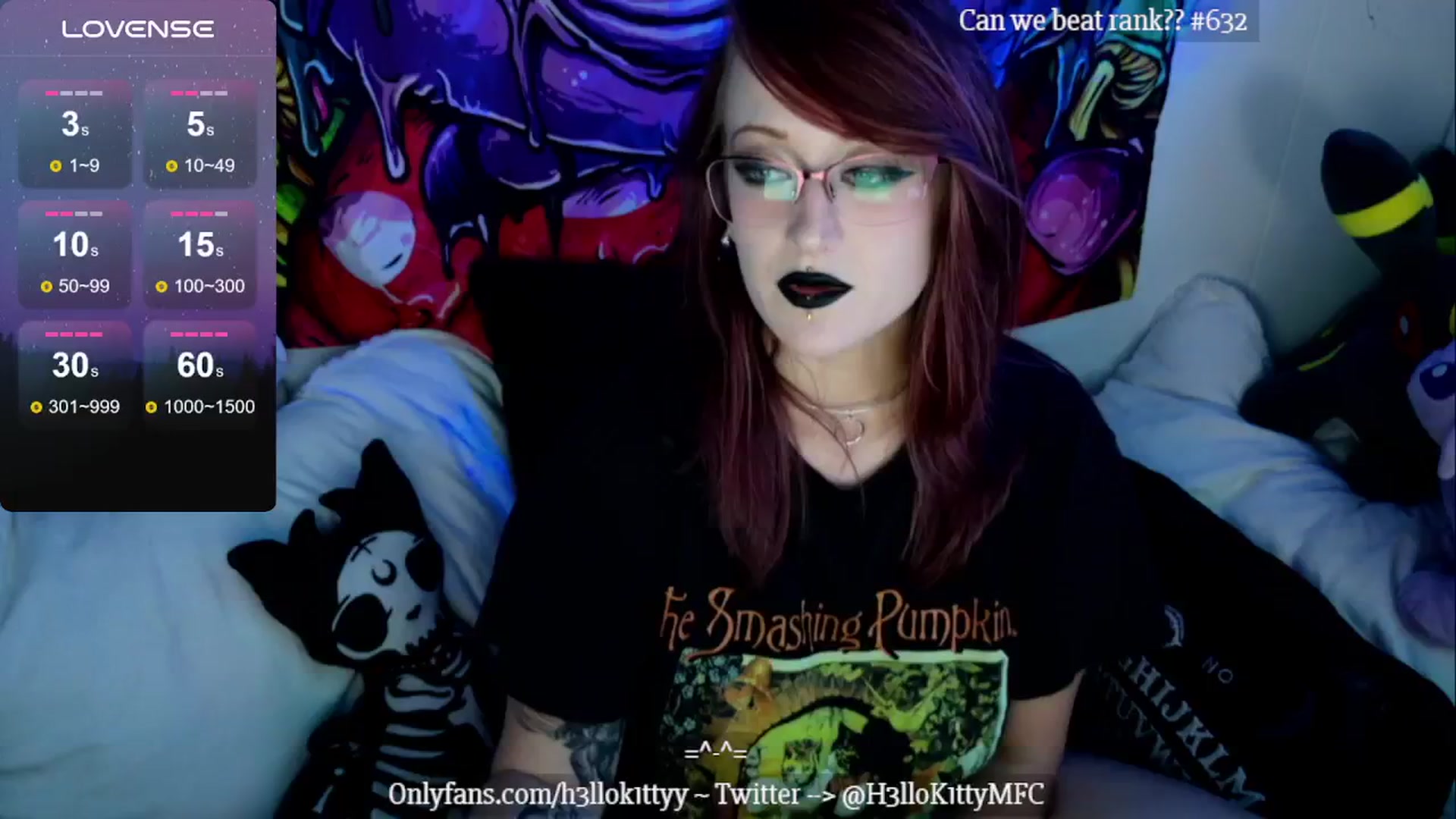 Gallery image thumbnail from H3llok1tty's myfreecams stream on, 08/15/2024, 11:35 image 14 of 20