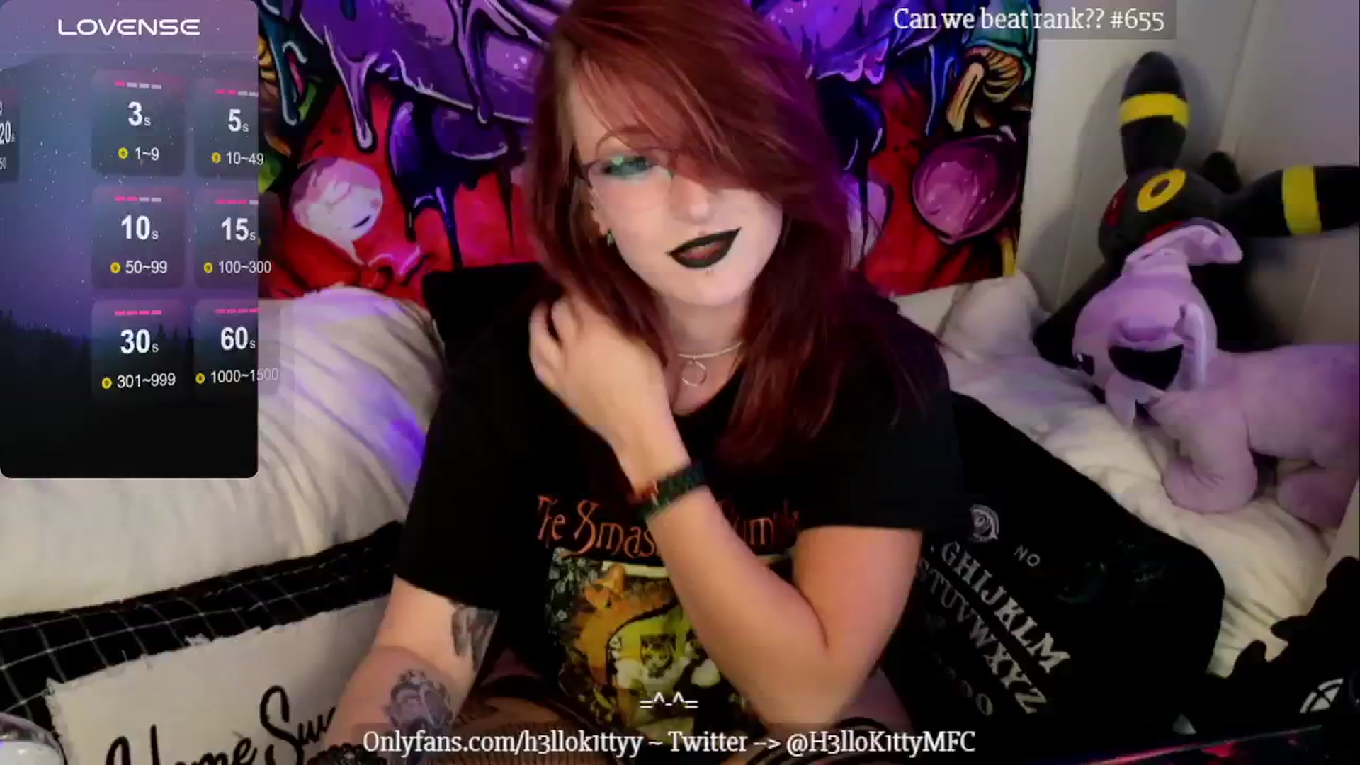 Gallery image thumbnail from H3llok1tty's myfreecams stream on, 08/15/2024, 11:35 image 2 of 20