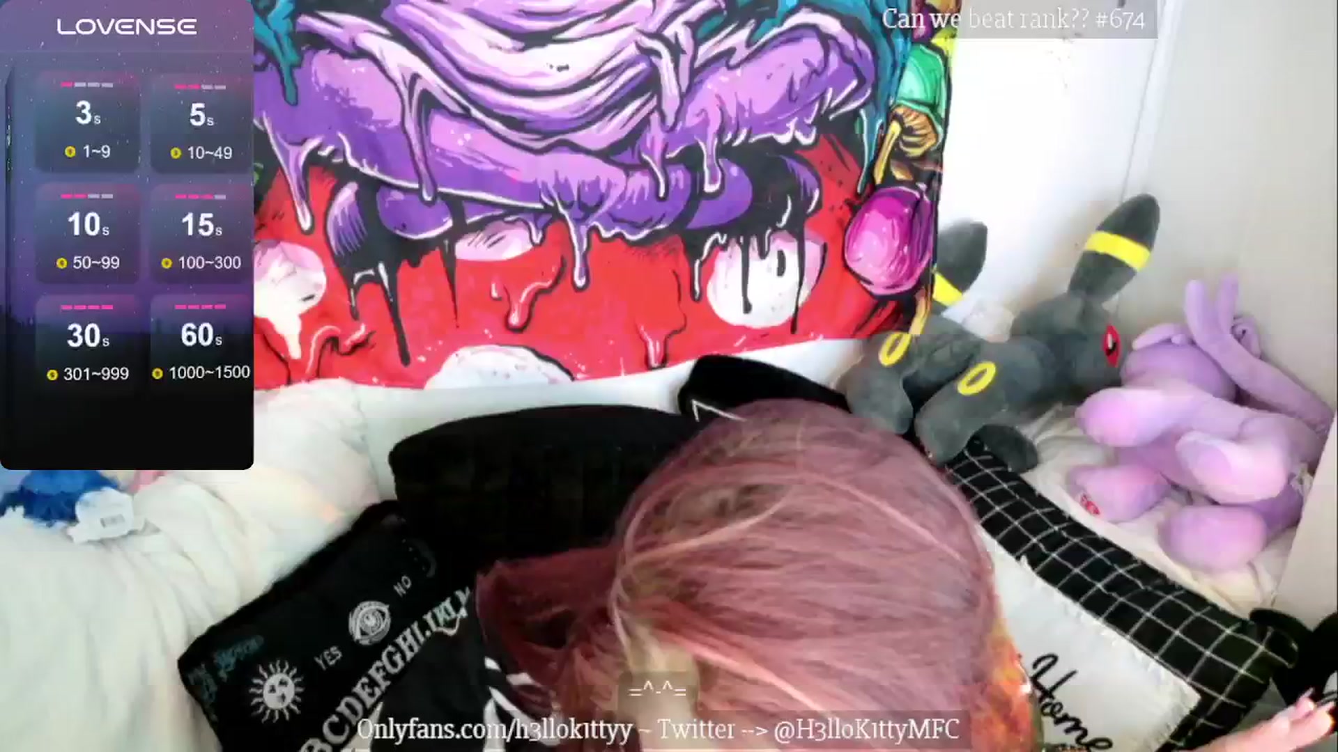 Gallery image thumbnail from H3llok1tty's myfreecams stream on, 08/17/2024, 13:09 image 9 of 20