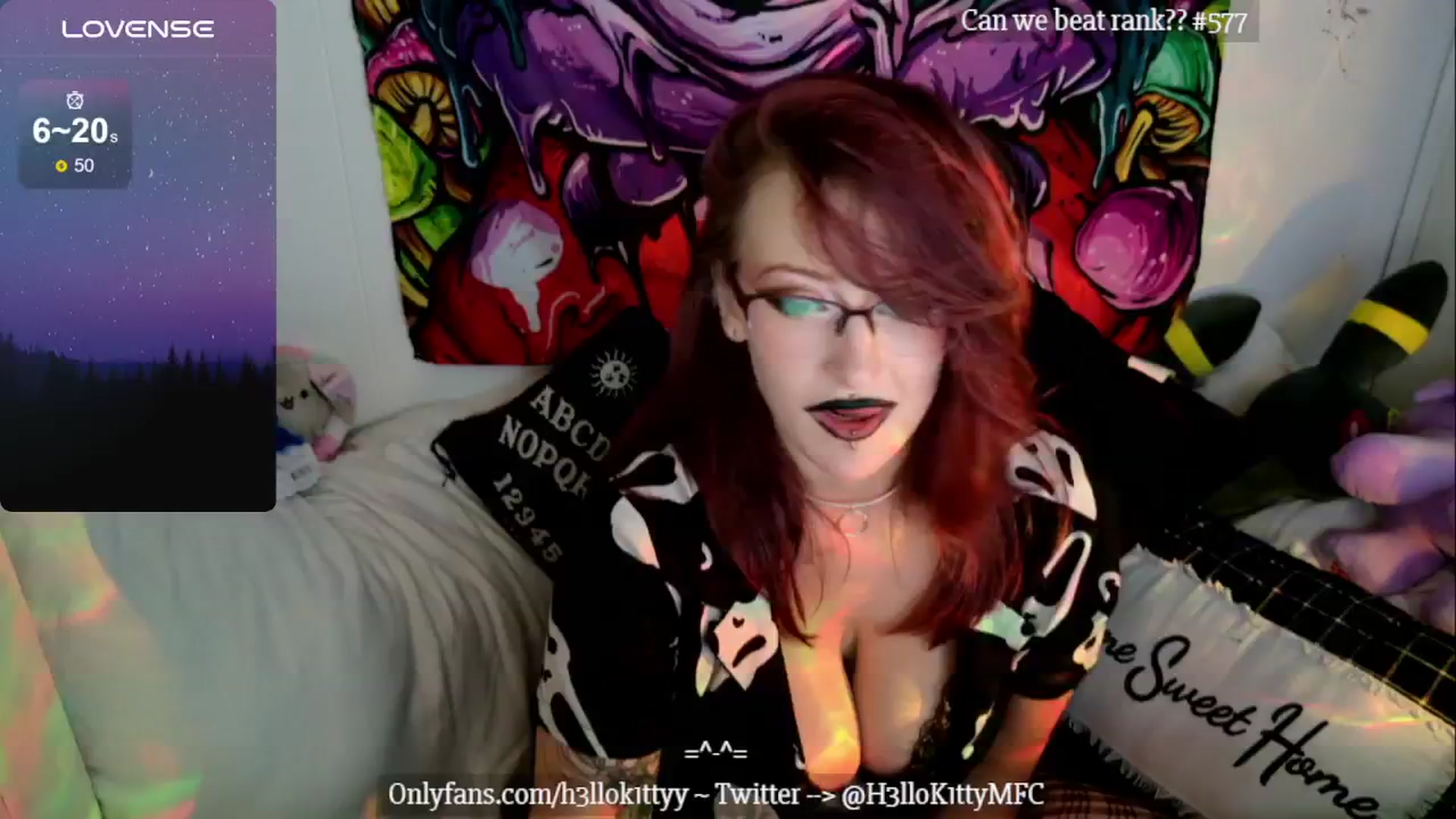 Gallery image thumbnail from H3llok1tty's myfreecams stream on, 08/17/2024, 13:09 image 15 of 20