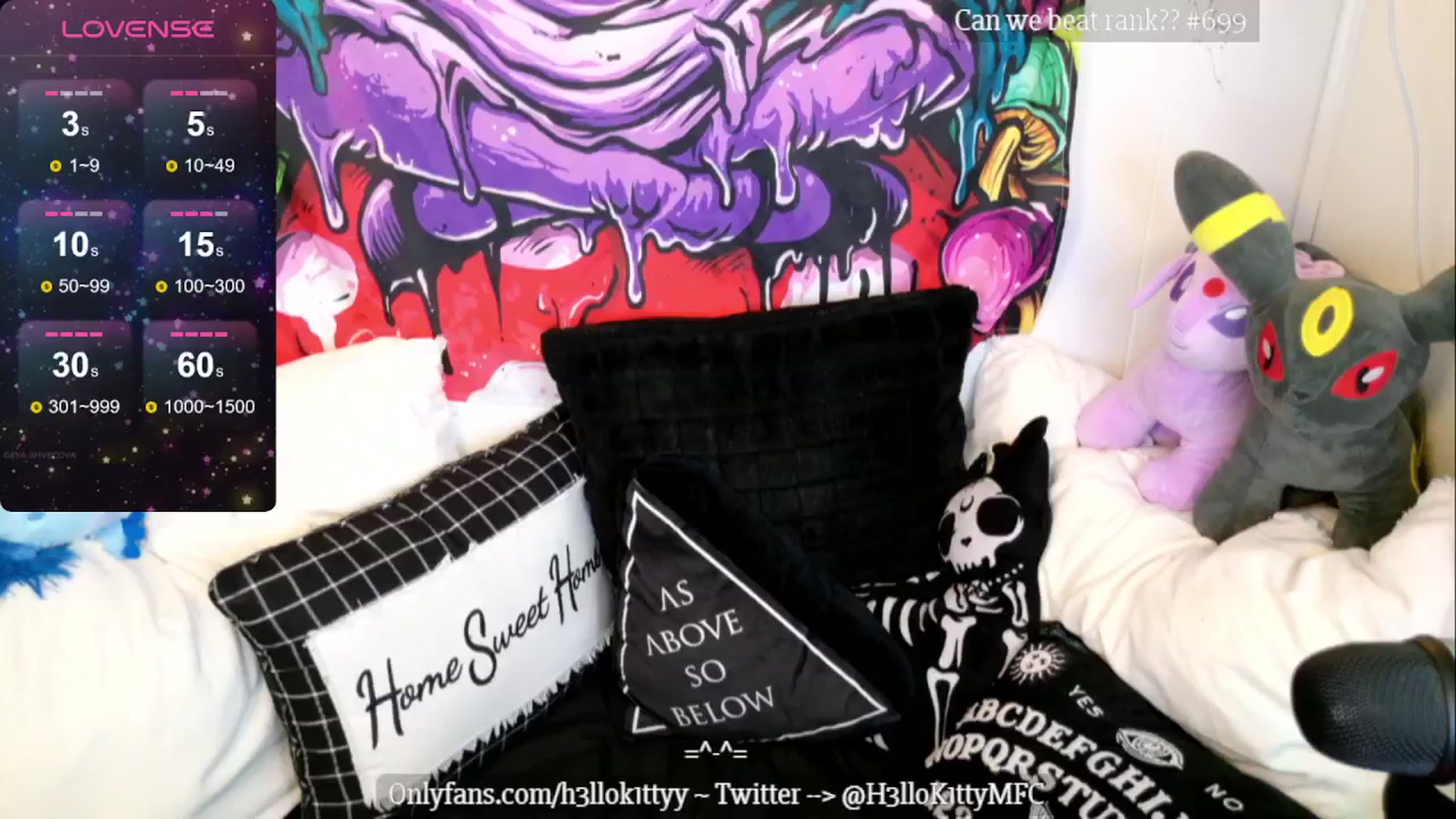 Gallery image thumbnail from H3llok1tty's myfreecams stream on, 08/21/2024, 09:56 image 11 of 20
