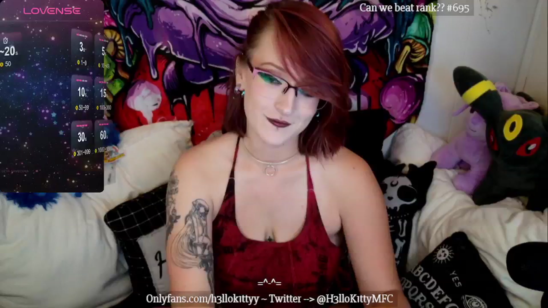 Gallery image thumbnail from H3llok1tty's myfreecams stream on, 08/21/2024, 09:56 image 18 of 20