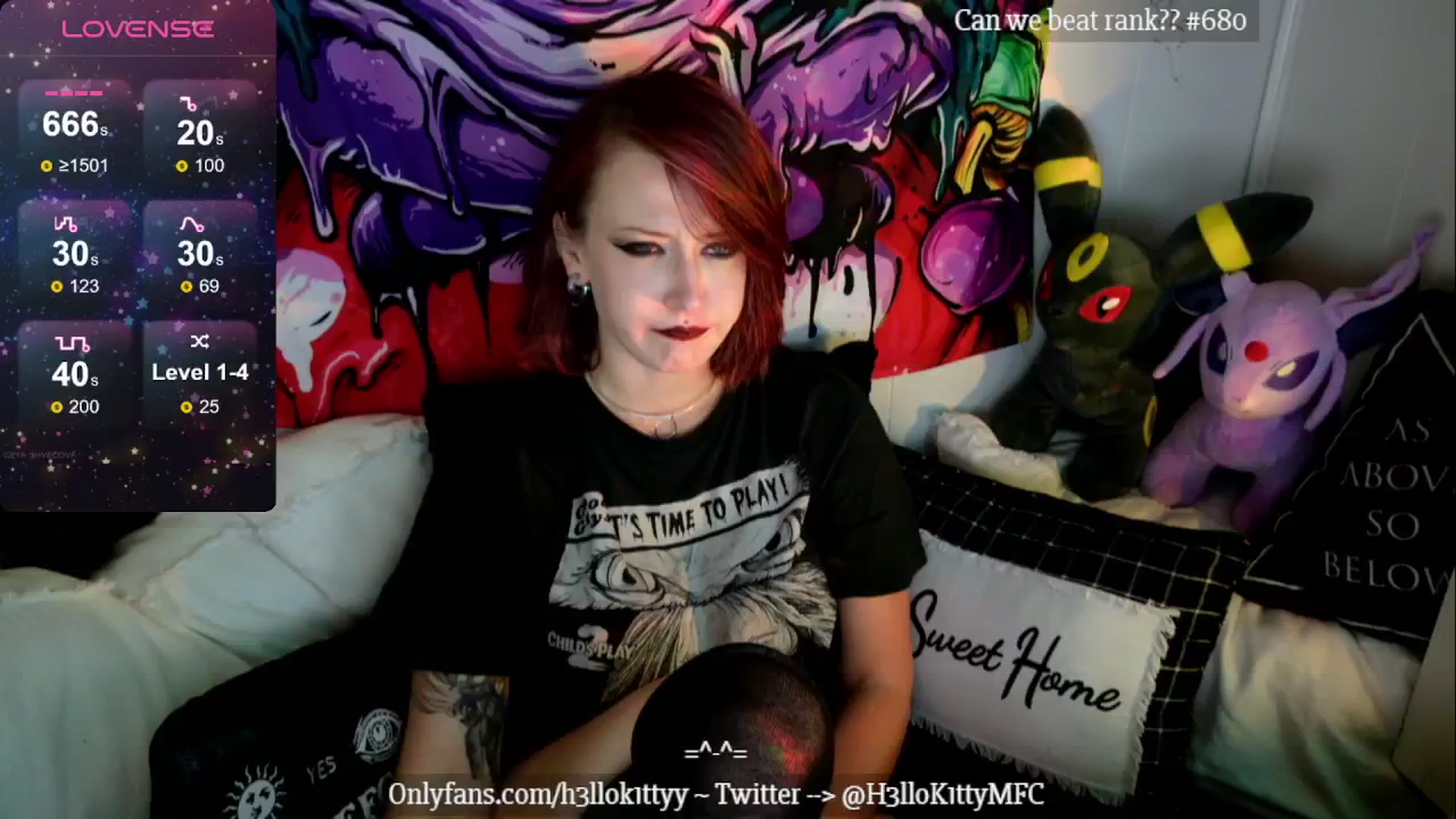 Gallery image thumbnail from H3llok1tty's myfreecams stream on, 08/22/2024, 11:04 image 18 of 20
