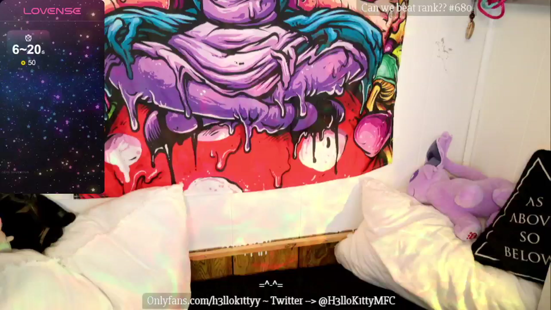 Gallery image thumbnail from H3llok1tty's myfreecams stream on, 08/22/2024, 11:04 image 8 of 20