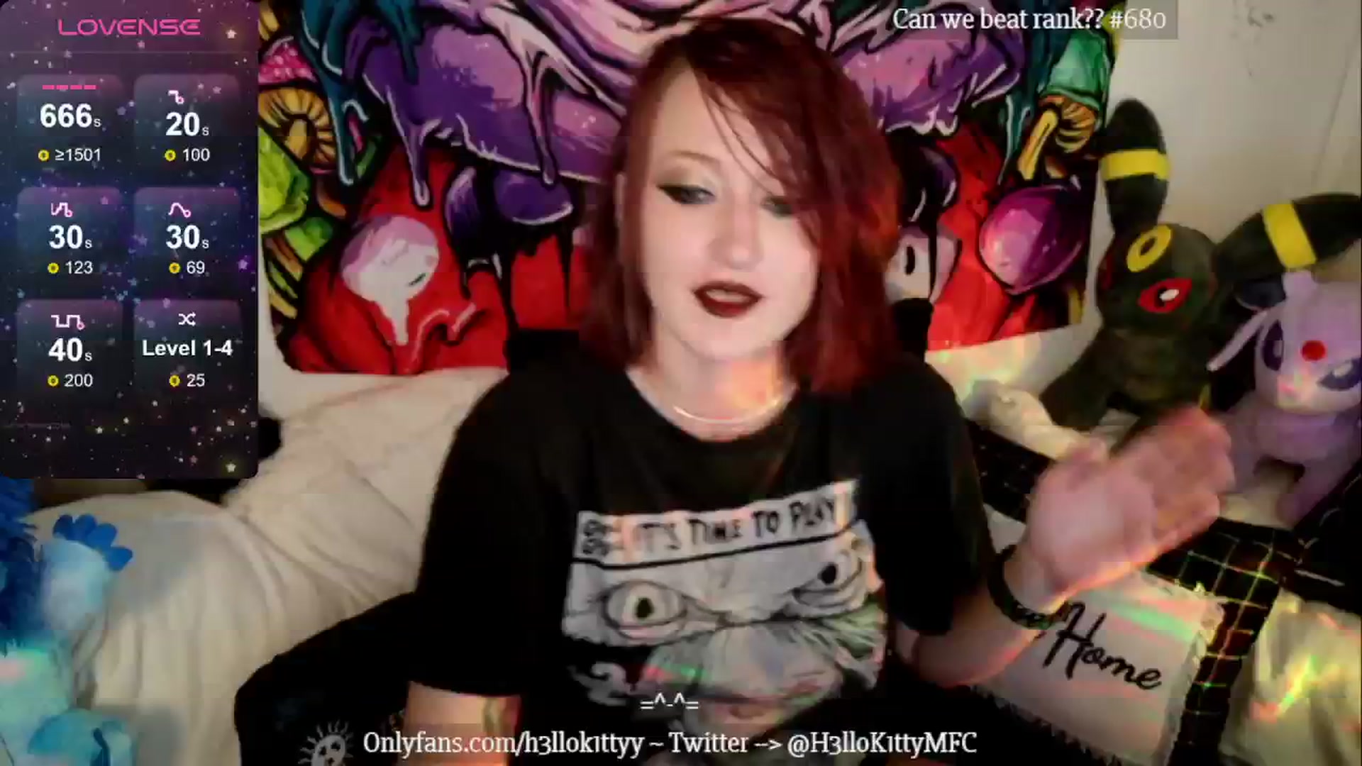 Gallery image thumbnail from H3llok1tty's myfreecams stream on, 08/22/2024, 11:04 image 12 of 20