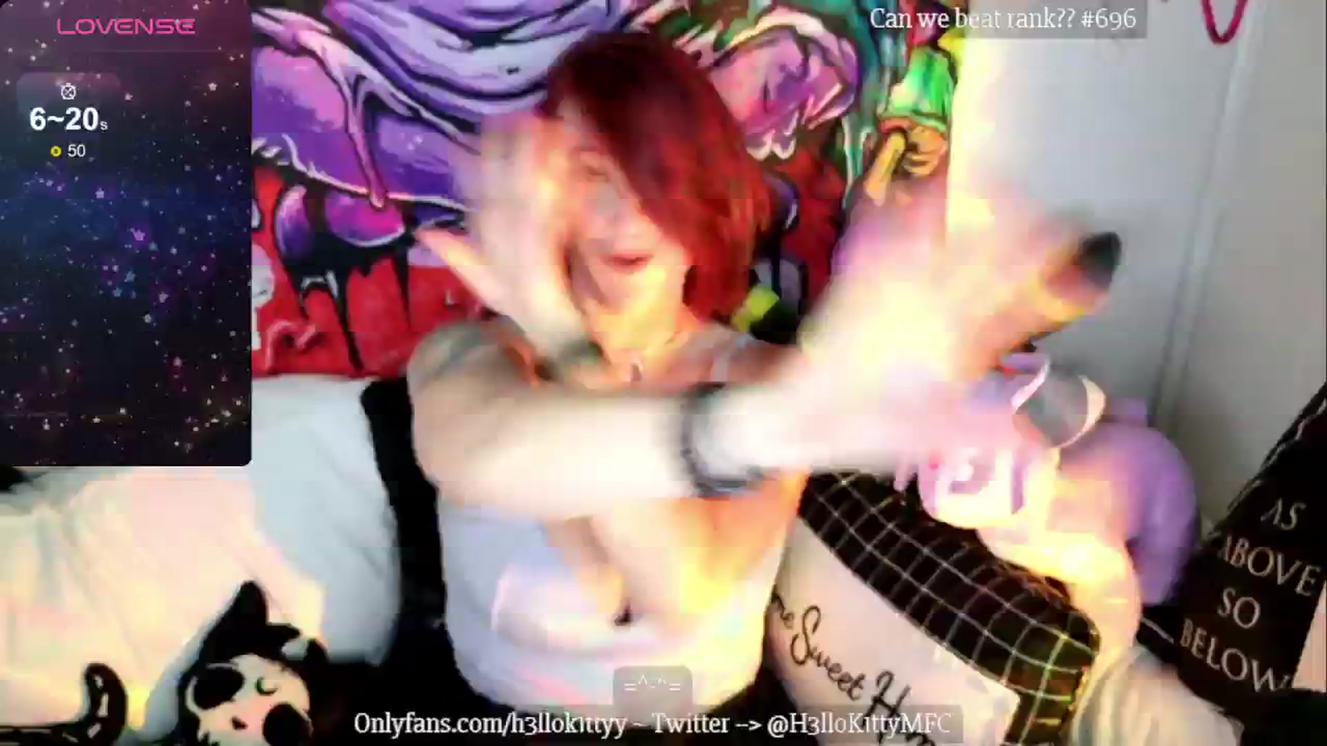 Gallery image thumbnail from H3llok1tty's myfreecams stream on, 08/23/2024, 11:43 image 15 of 20