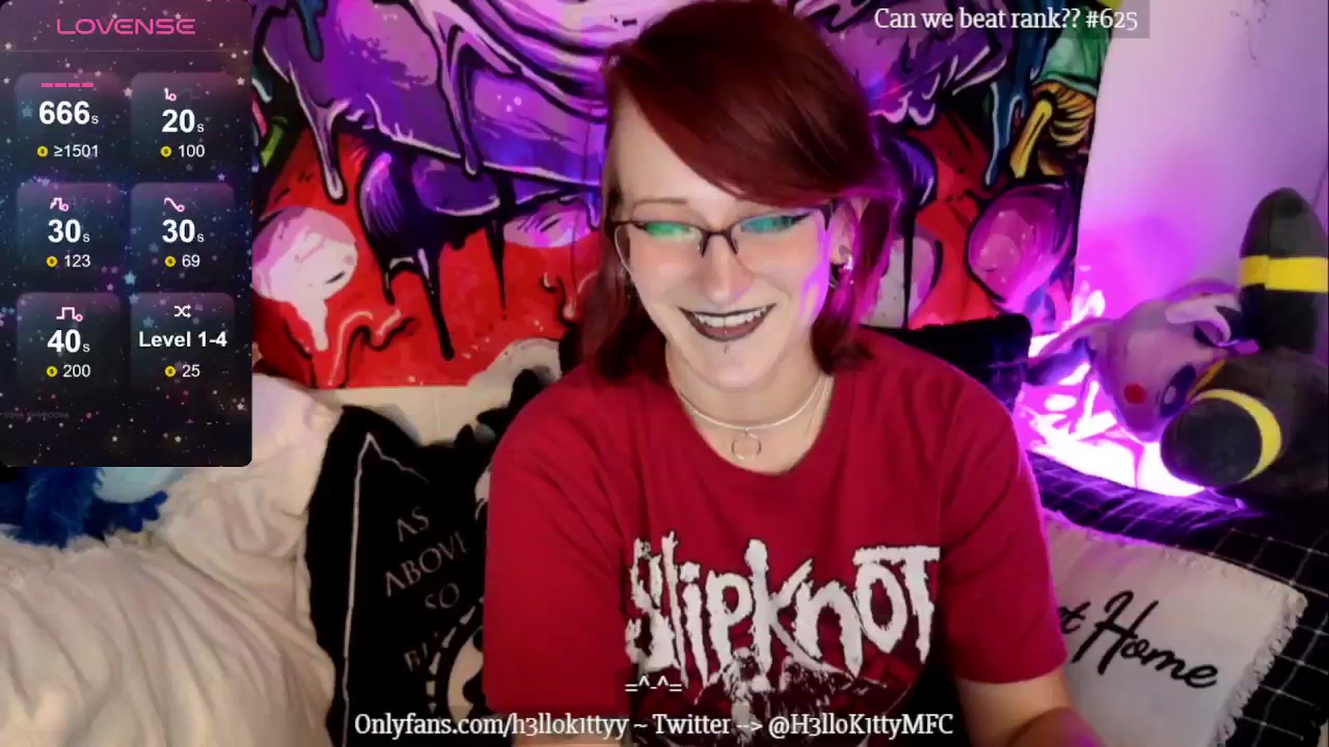 Gallery image thumbnail from H3llok1tty's myfreecams stream on, 08/28/2024, 11:41 image 20 of 20