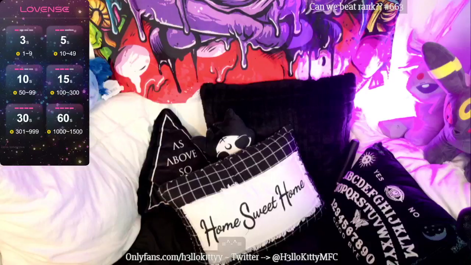 Gallery image thumbnail from H3llok1tty's myfreecams stream on, 08/28/2024, 11:41 image 7 of 20