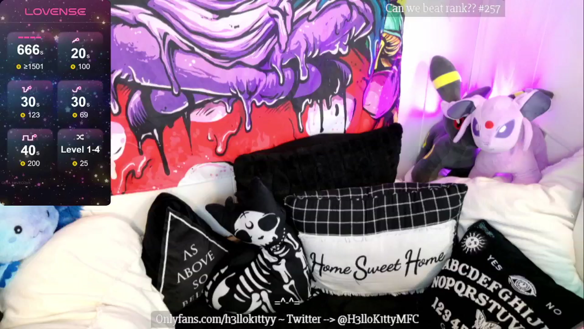 Gallery image thumbnail from H3llok1tty's myfreecams stream on, 09/01/2024, 20:11 image 15 of 20