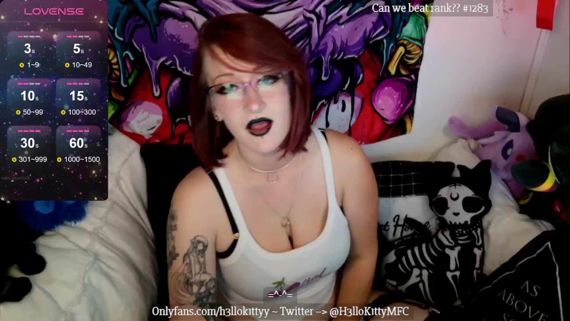 Gallery image thumbnail from H3llok1tty's myfreecams stream on, 09/09/2024, 09:51 image 15 of 20