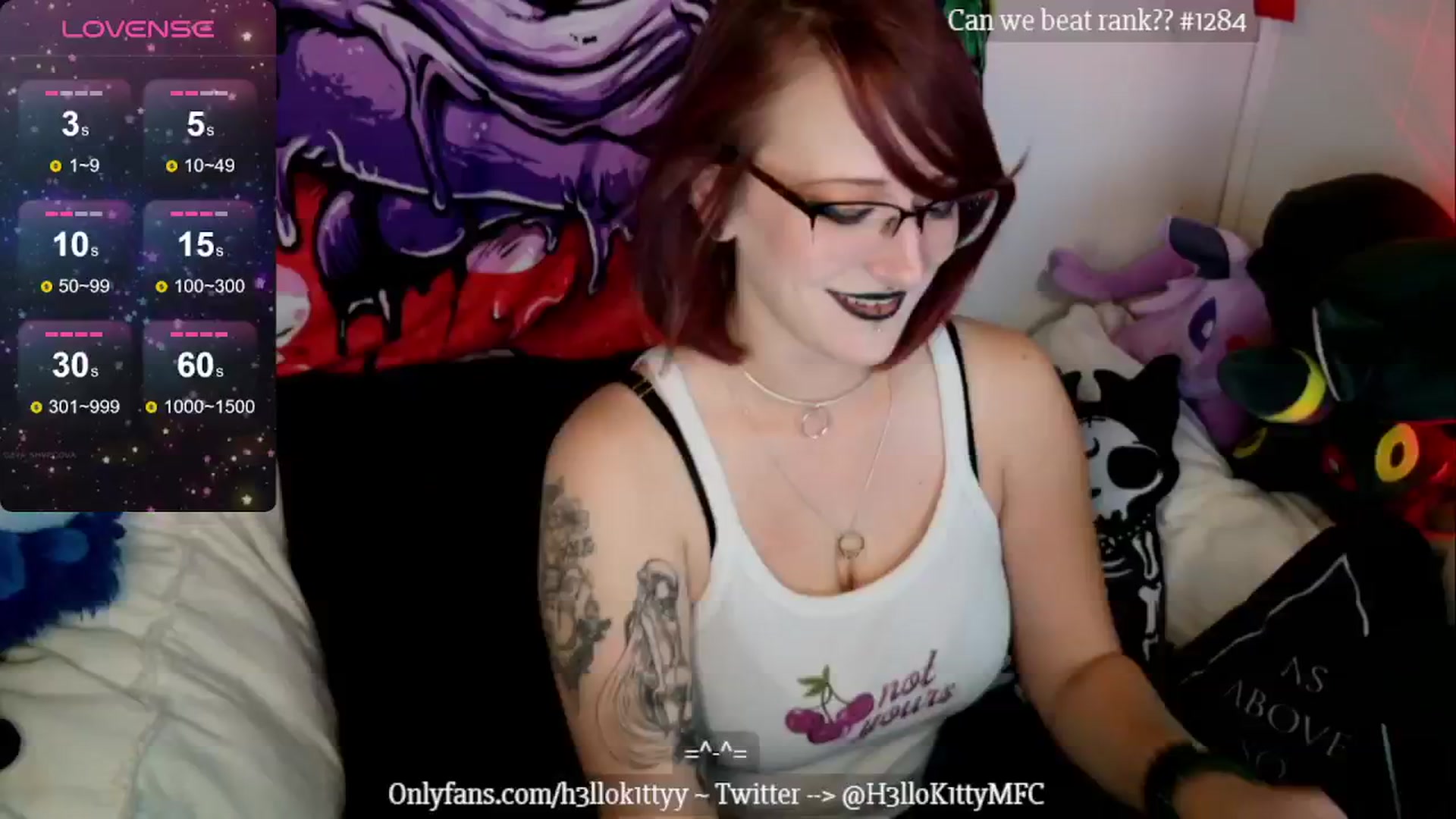 Gallery image thumbnail from H3llok1tty's myfreecams stream on, 09/09/2024, 09:51 image 20 of 20