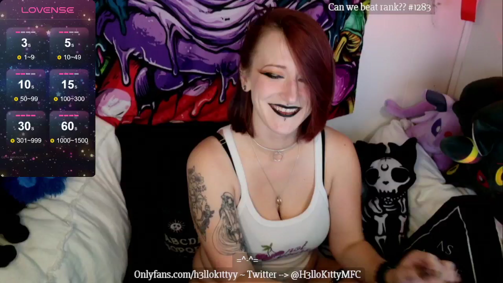 Gallery image thumbnail from H3llok1tty's myfreecams stream on, 09/09/2024, 09:51 image 14 of 20