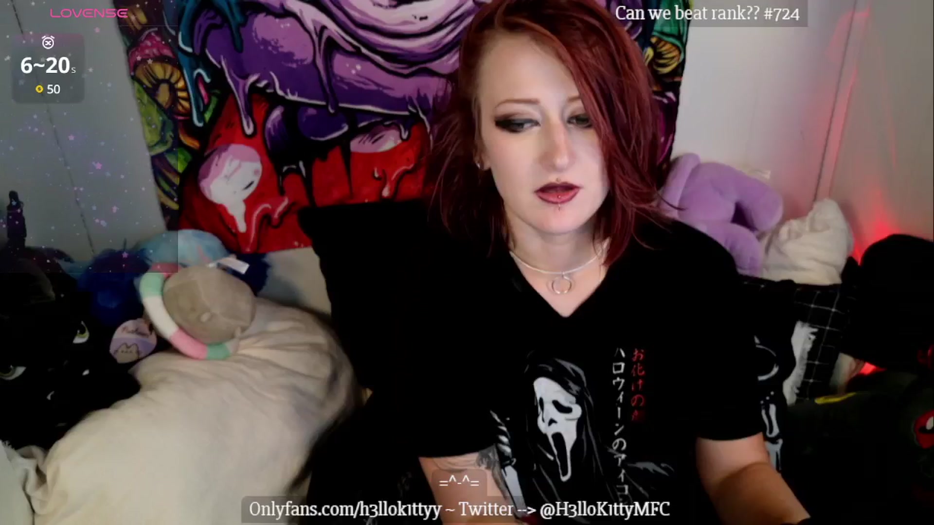 Gallery image thumbnail from H3llok1tty's myfreecams stream on, 09/14/2024, 12:14 image 20 of 20
