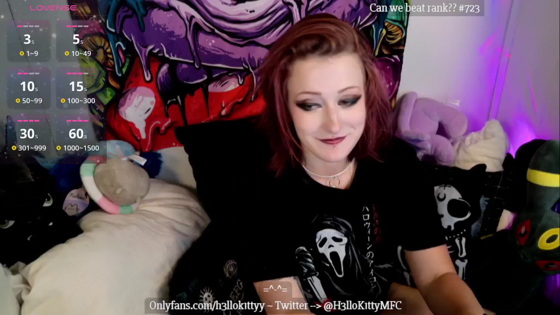 Gallery image thumbnail from H3llok1tty's myfreecams stream on, 09/14/2024, 12:14 image 13 of 20