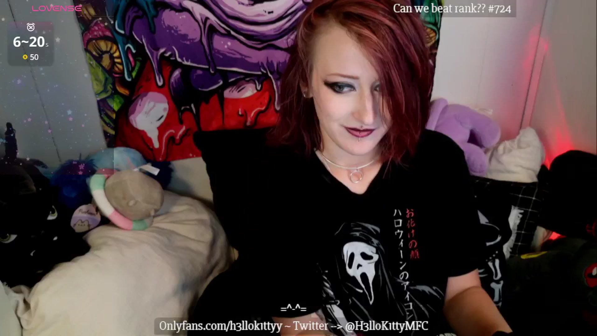 Gallery image thumbnail from H3llok1tty's myfreecams stream on, 09/14/2024, 12:14 image 19 of 20