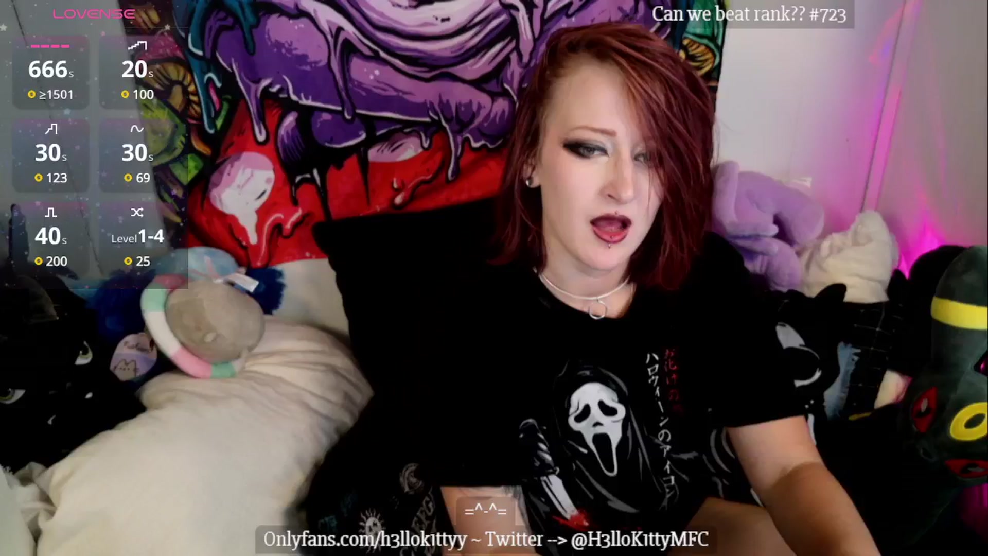 Gallery image thumbnail from H3llok1tty's myfreecams stream on, 09/14/2024, 12:14 image 9 of 20