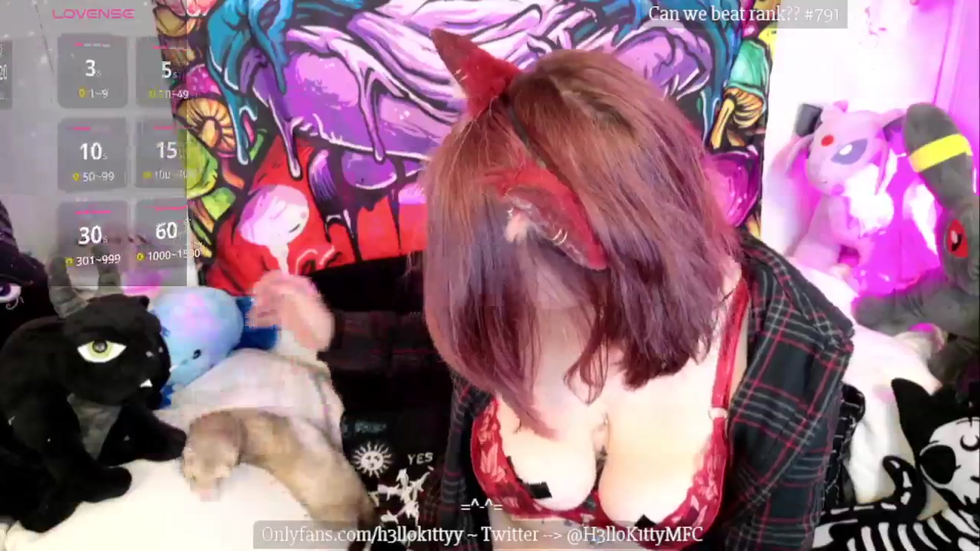 Gallery image thumbnail from H3llok1tty's myfreecams stream on, 09/15/2024, 11:13 image 13 of 20