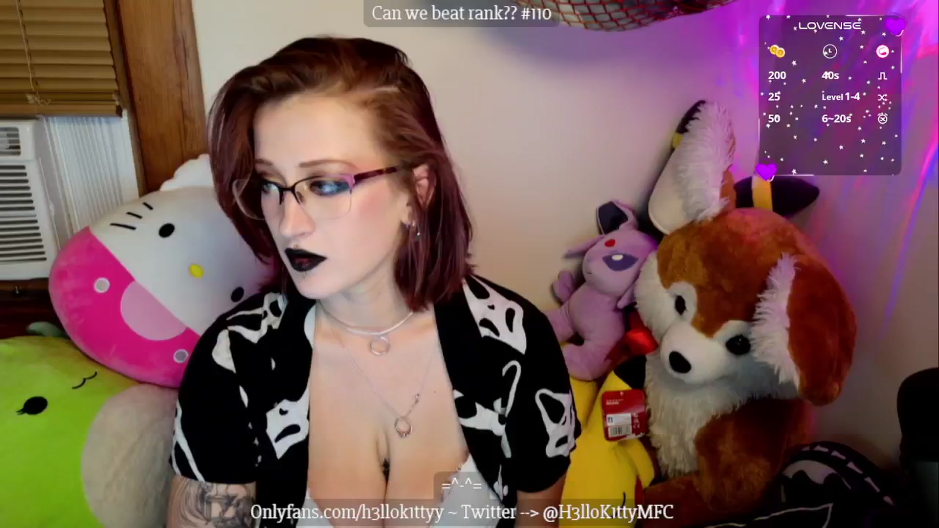 Gallery image thumbnail from H3llok1tty's myfreecams stream on, 10/01/2024, 09:07 image 16 of 20