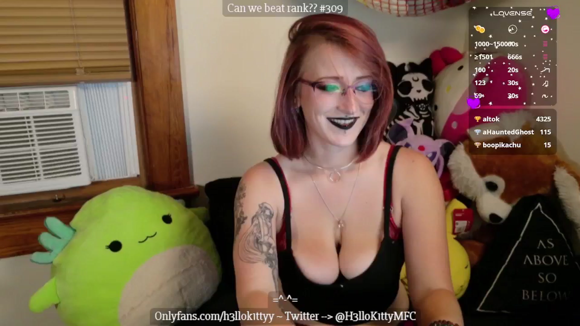 Gallery image thumbnail from H3llok1tty's myfreecams stream on, 10/02/2024, 13:49 image 4 of 20