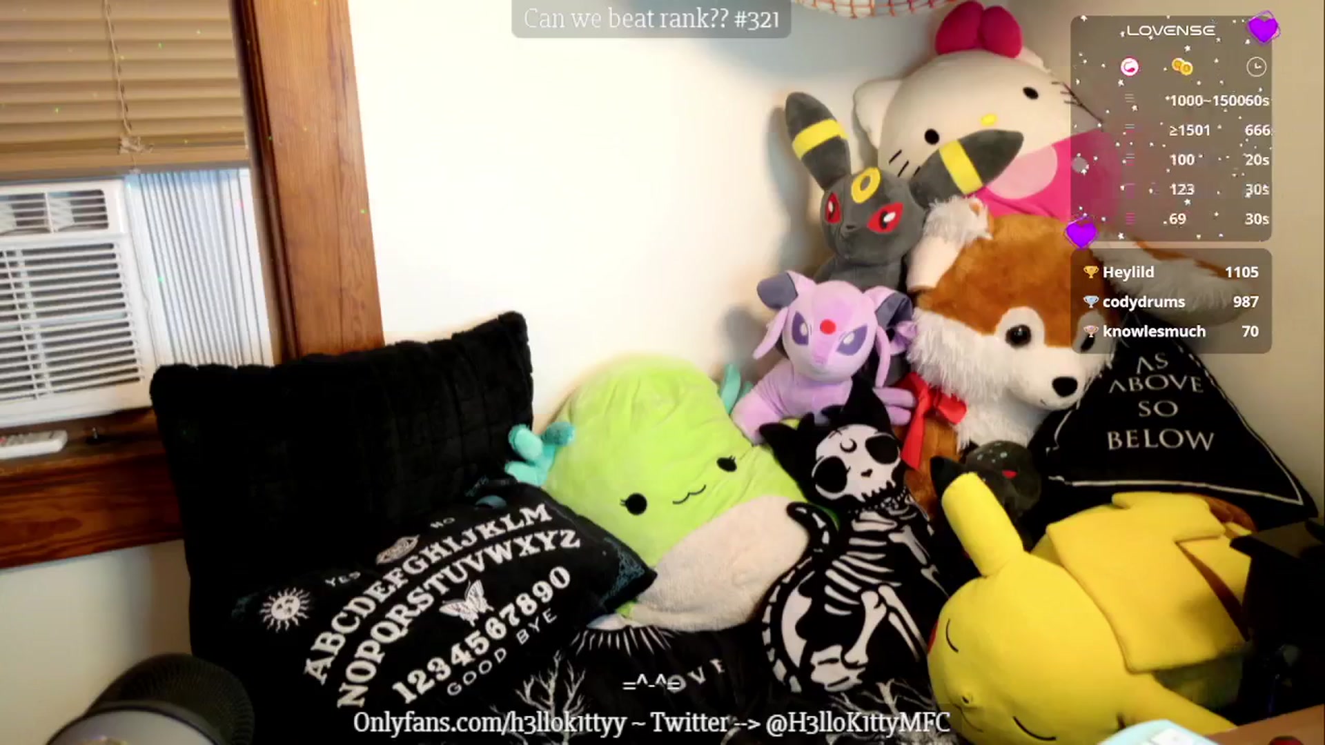 Gallery image thumbnail from H3llok1tty's myfreecams stream on, 10/03/2024, 12:00 image 10 of 20