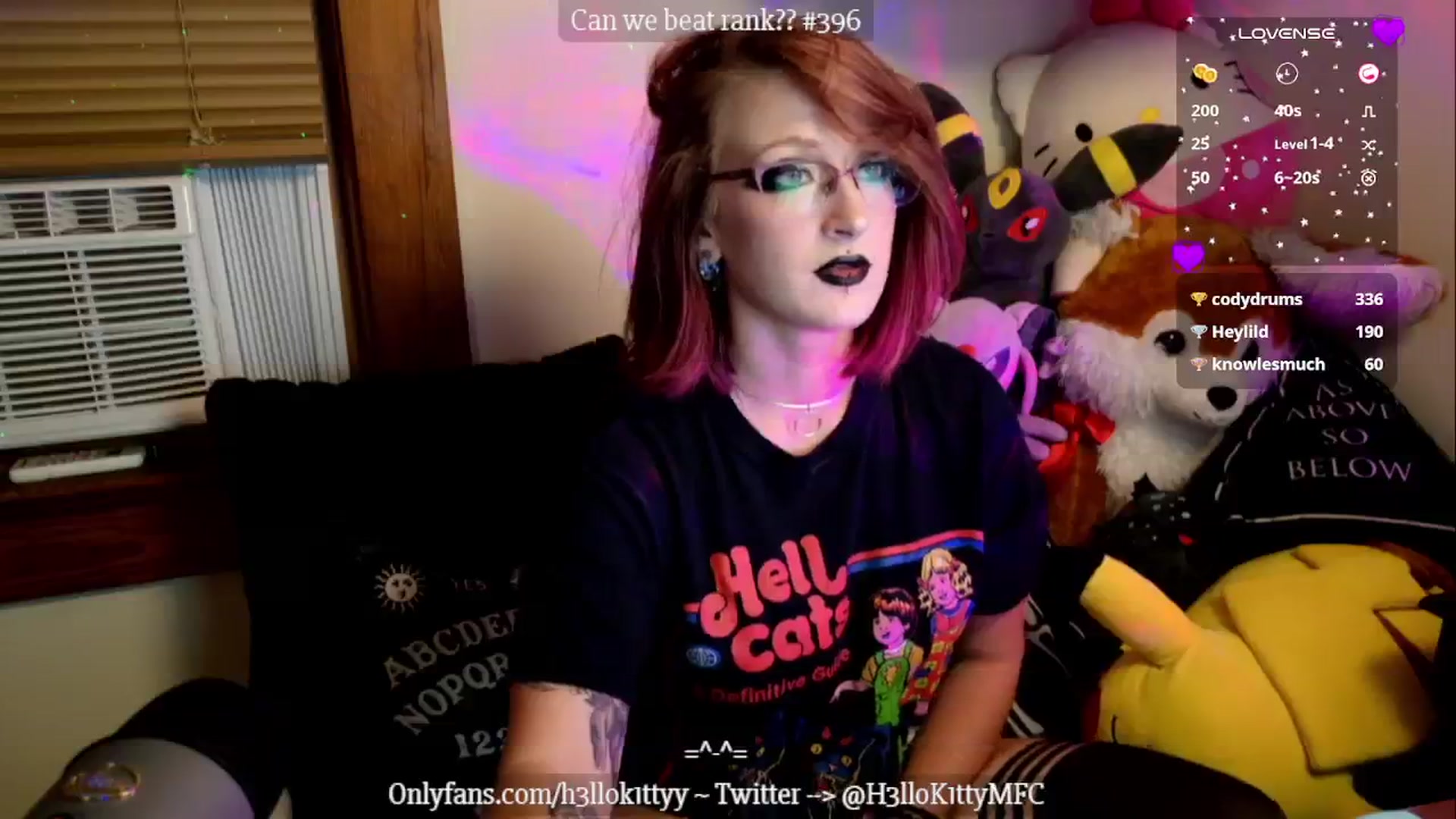 Gallery image thumbnail from H3llok1tty's myfreecams stream on, 10/03/2024, 12:00 image 5 of 20