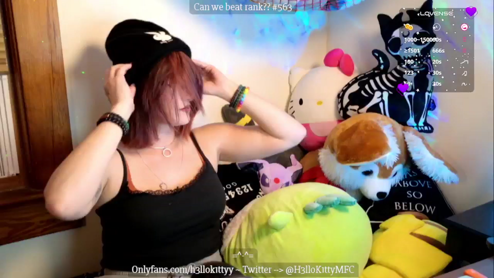 Gallery image thumbnail from H3llok1tty's myfreecams stream on, 10/07/2024, 11:59 image 15 of 20