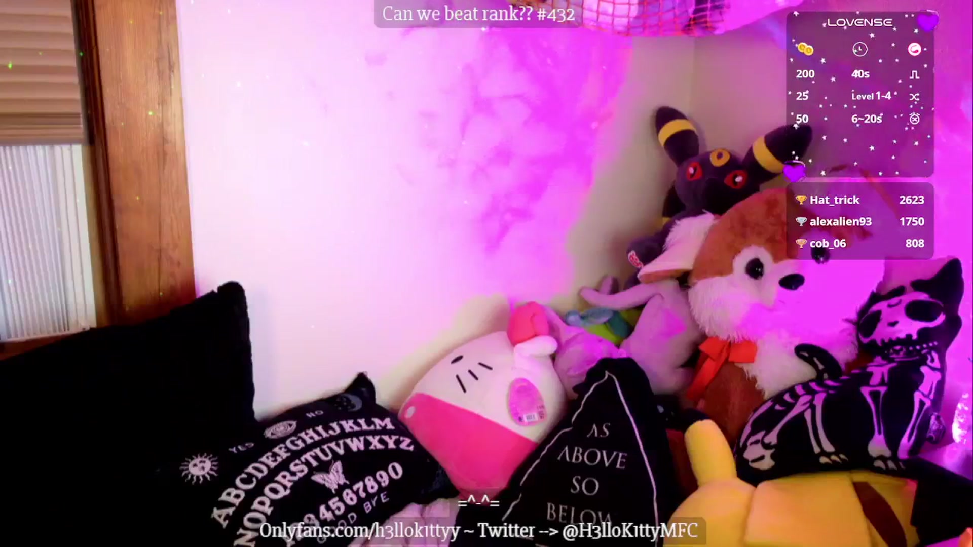 Gallery image thumbnail from H3llok1tty's myfreecams stream on, 10/08/2024, 10:20 image 15 of 20