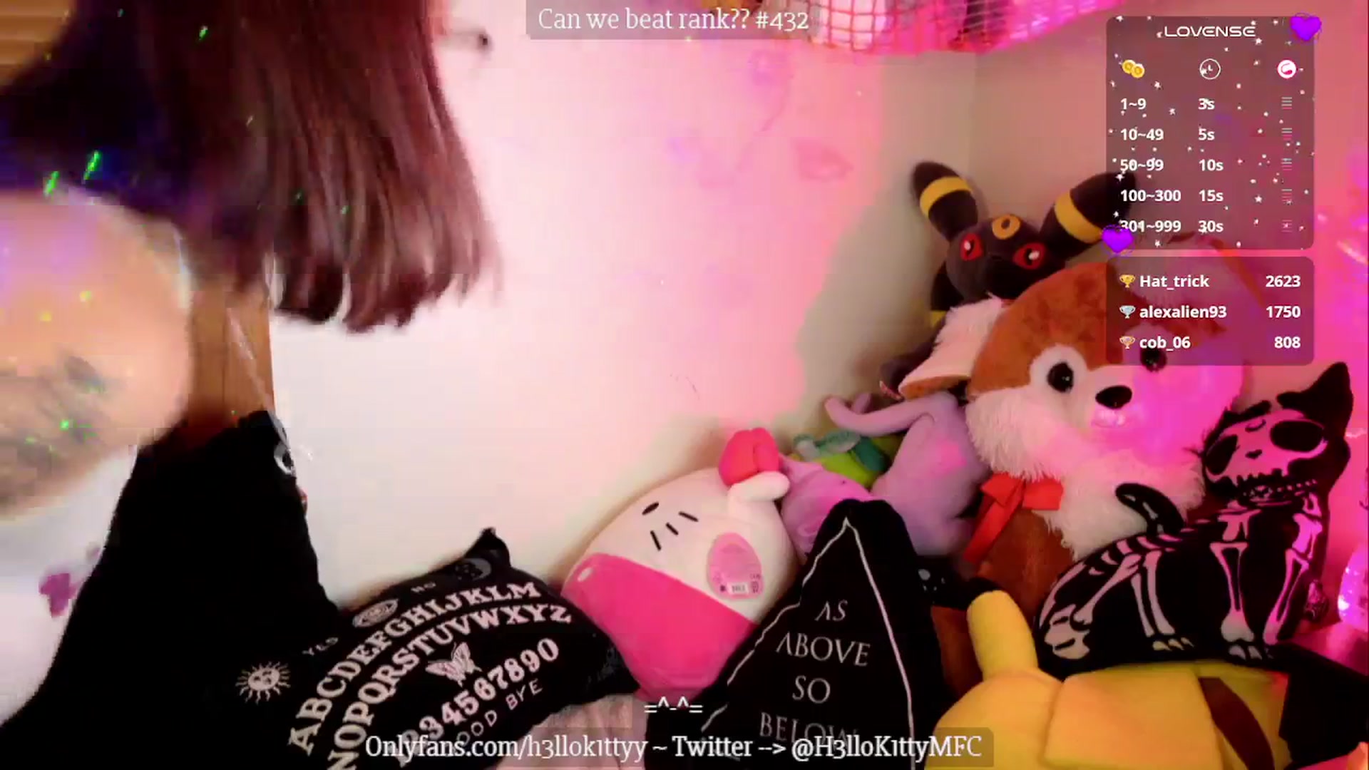 Gallery image thumbnail from H3llok1tty's myfreecams stream on, 10/08/2024, 10:20 image 16 of 20