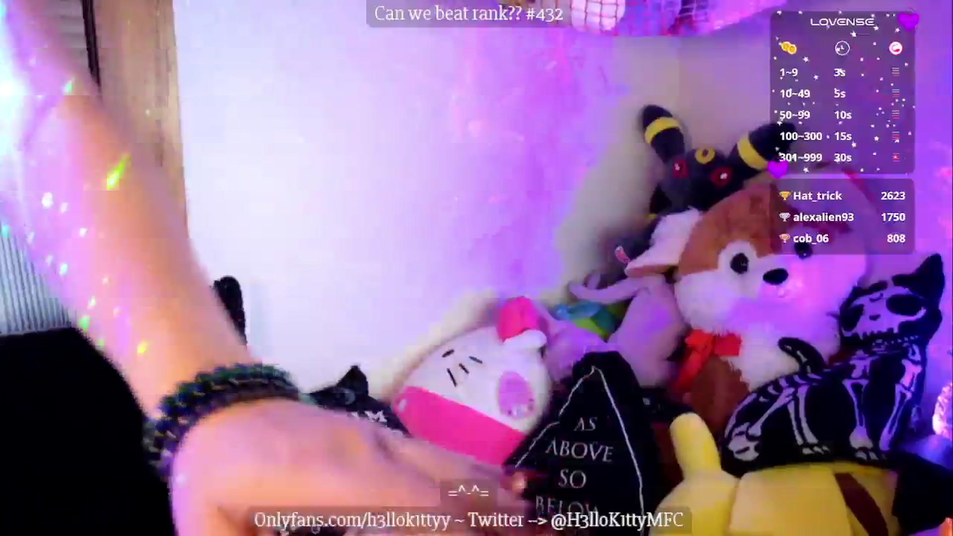 Gallery image thumbnail from H3llok1tty's myfreecams stream on, 10/08/2024, 10:20 image 14 of 20