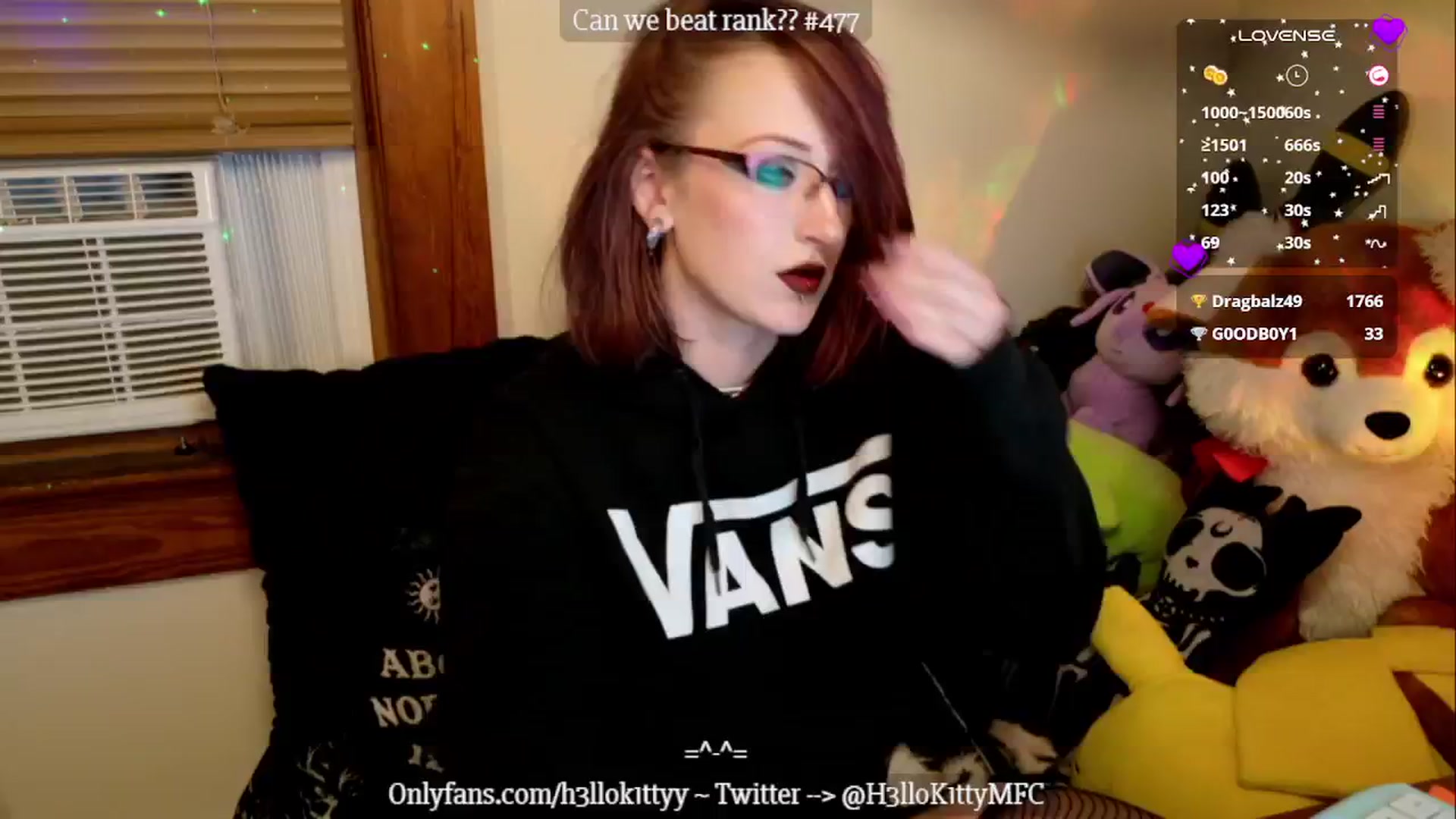 Gallery image thumbnail from H3llok1tty's myfreecams stream on, 10/10/2024, 14:16 image 4 of 20