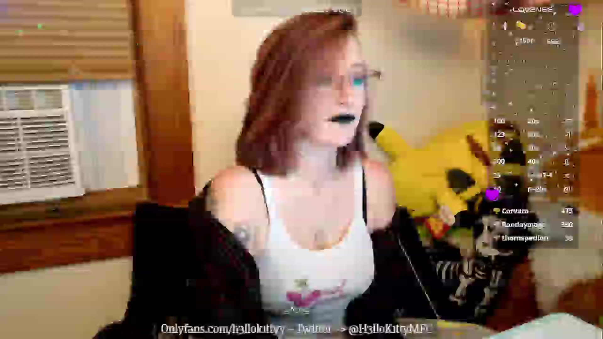 Gallery image thumbnail from H3llok1tty's myfreecams stream on, 10/22/2024, 08:16 image 7 of 20