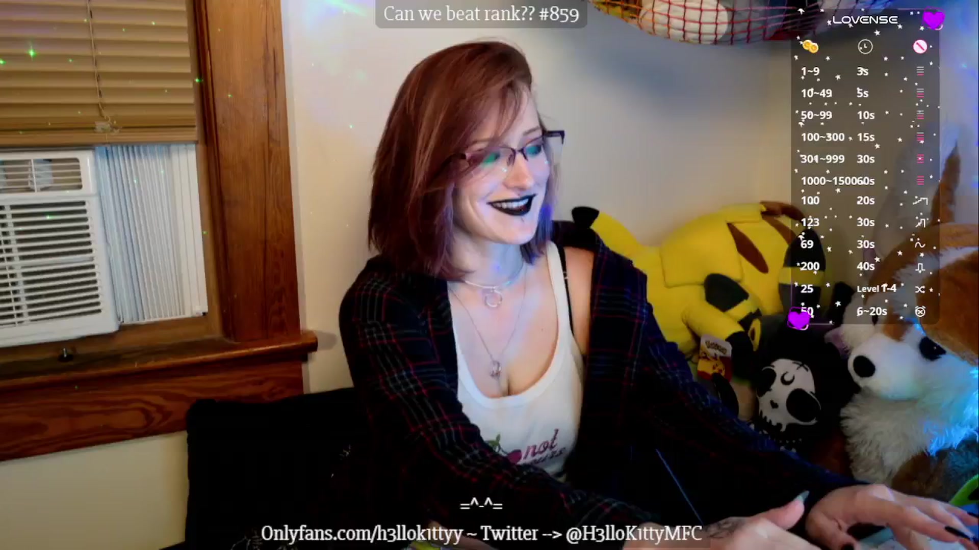 Gallery image thumbnail from H3llok1tty's myfreecams stream on, 10/22/2024, 08:16 image 9 of 20
