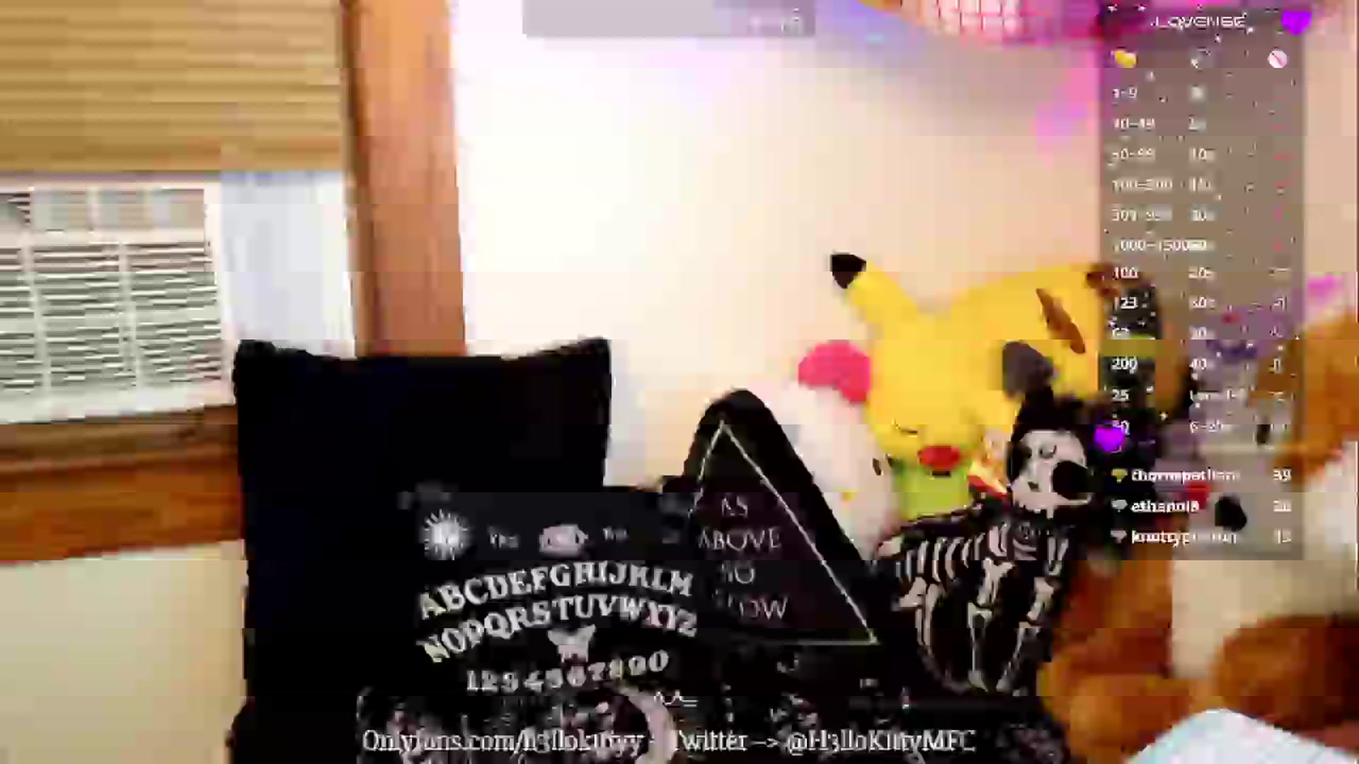 Gallery image thumbnail from H3llok1tty's myfreecams stream on, 10/22/2024, 08:16 image 1 of 20
