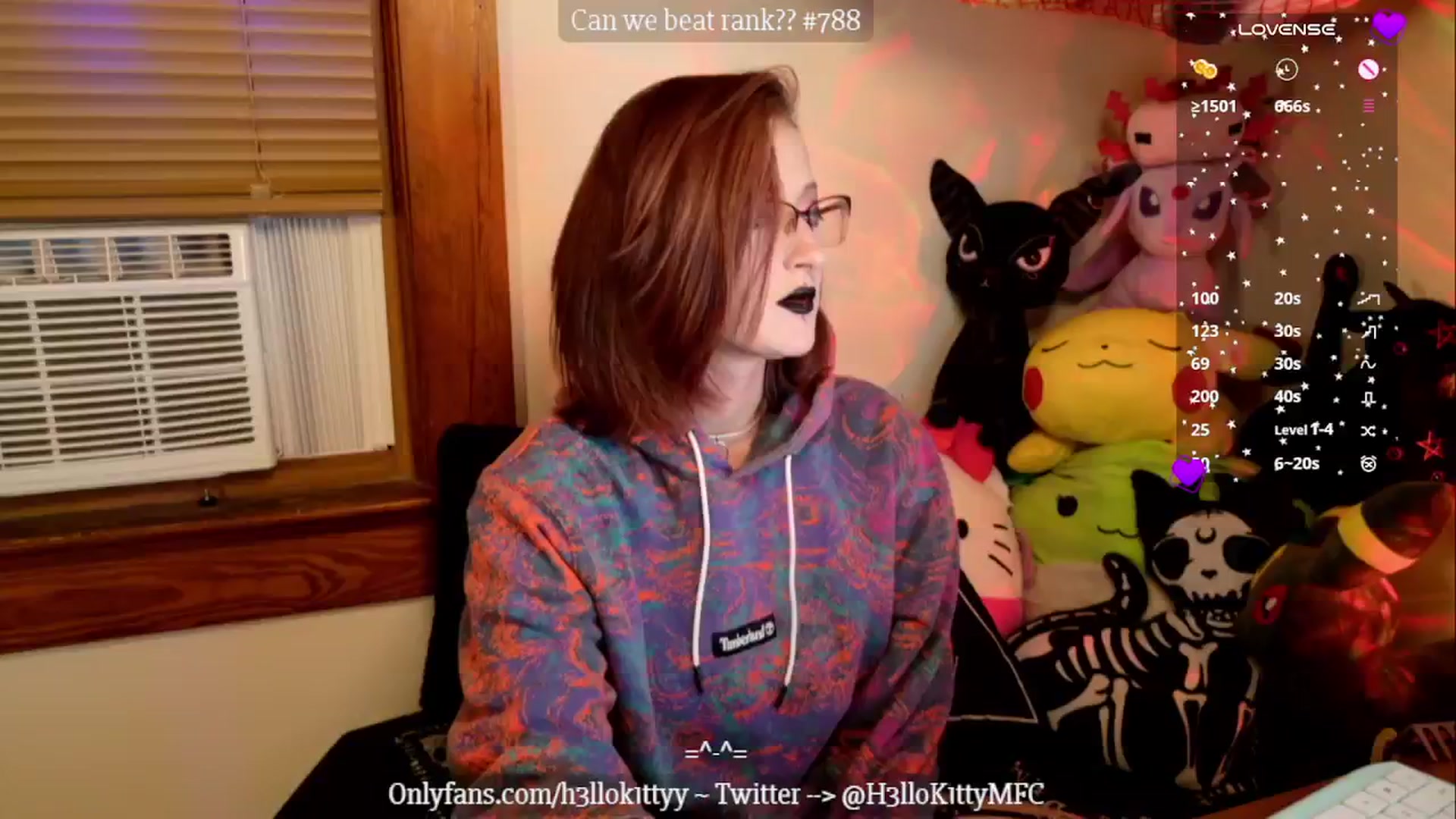 Gallery image thumbnail from H3llok1tty's myfreecams stream on, 10/25/2024, 07:14 image 5 of 20