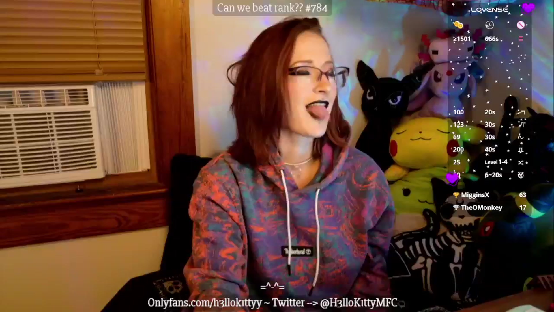 Gallery image thumbnail from H3llok1tty's myfreecams stream on, 10/25/2024, 07:14 image 18 of 20