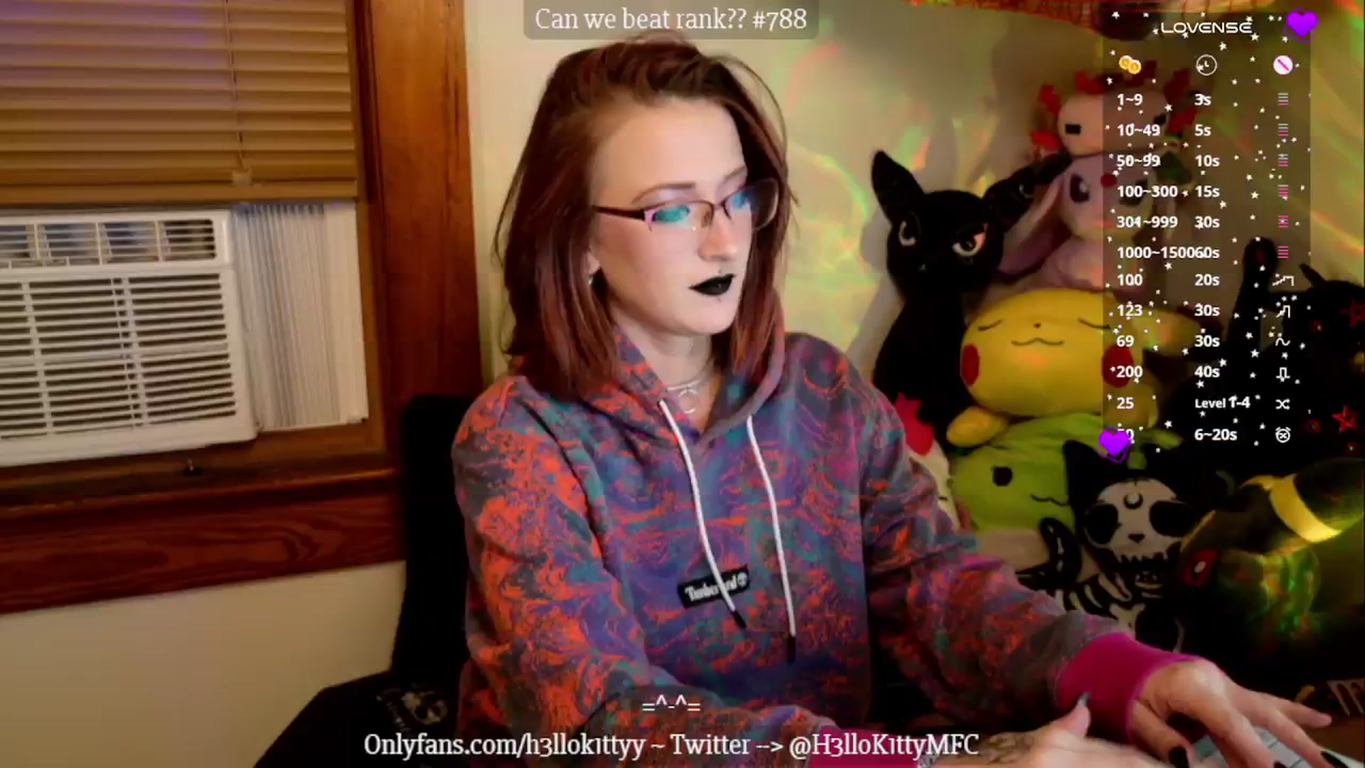 Gallery image thumbnail from H3llok1tty's myfreecams stream on, 10/25/2024, 07:14 image 8 of 20