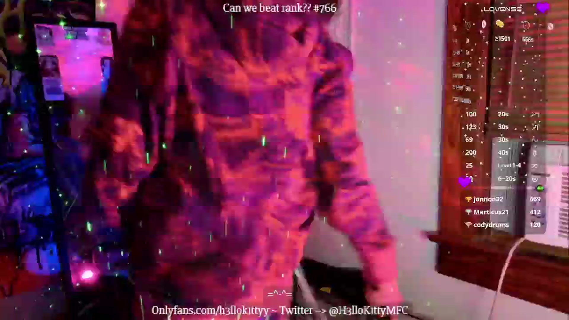 Gallery image thumbnail from H3llok1tty's myfreecams stream on, 10/25/2024, 10:59 image 8 of 20