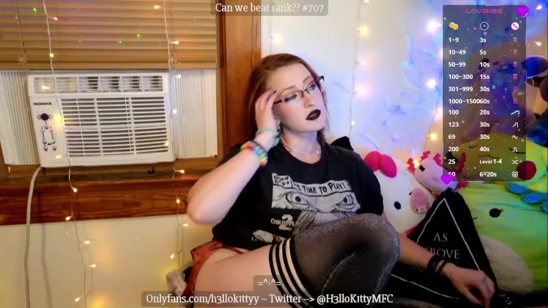 Gallery image thumbnail from H3llok1tty's myfreecams stream on, 10/28/2024, 10:05 image 15 of 20
