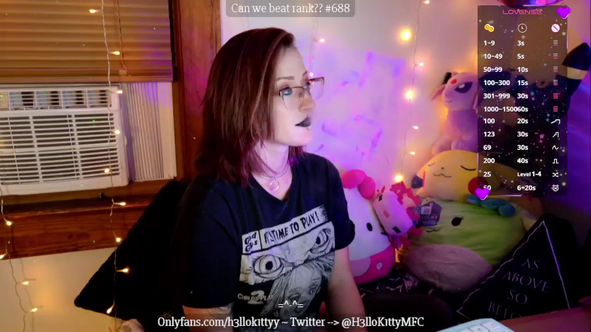Gallery image thumbnail from H3llok1tty's myfreecams stream on, 10/28/2024, 10:05 image 19 of 20