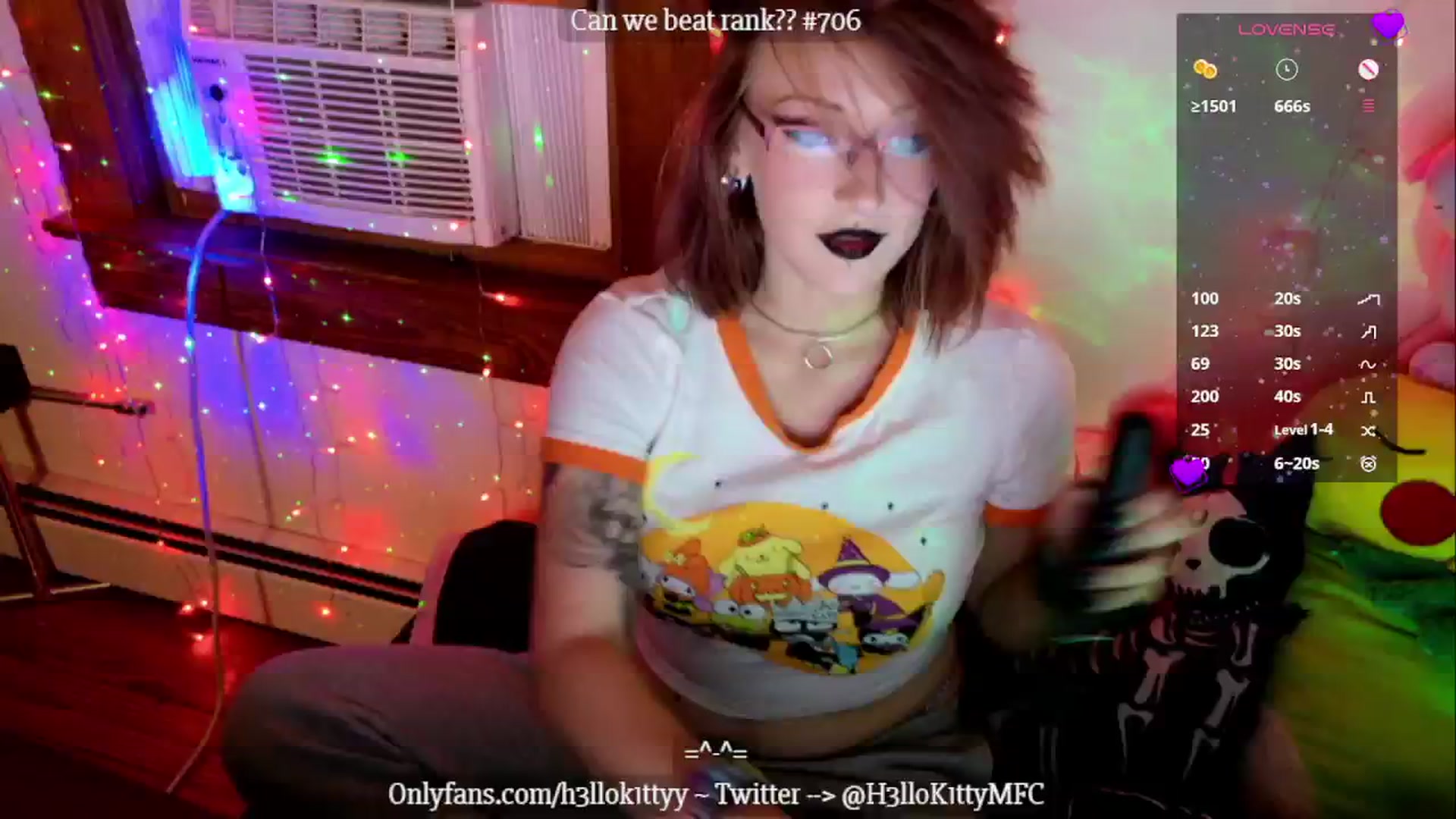 Gallery image thumbnail from H3llok1tty's myfreecams stream on, 10/29/2024, 10:04 image 14 of 20