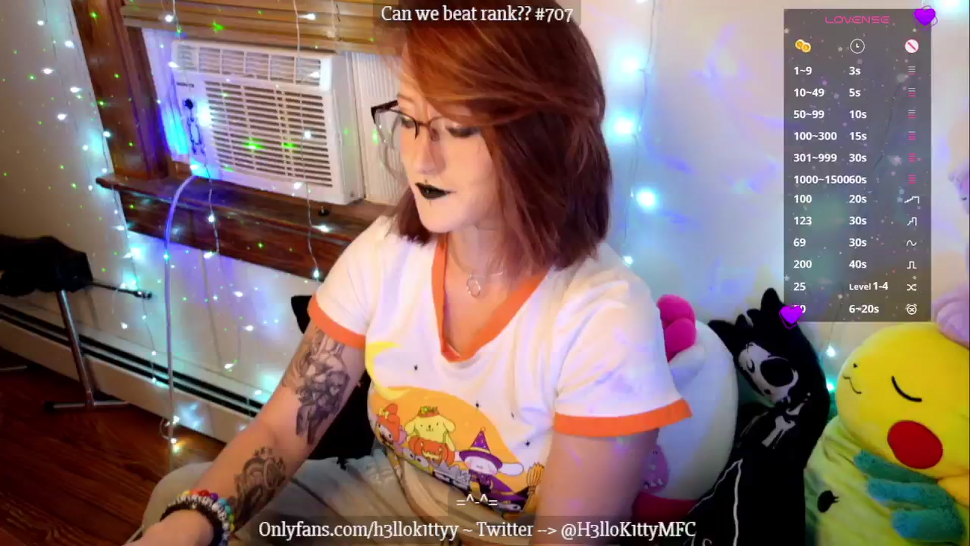 Gallery image thumbnail from H3llok1tty's myfreecams stream on, 10/29/2024, 10:04 image 6 of 20