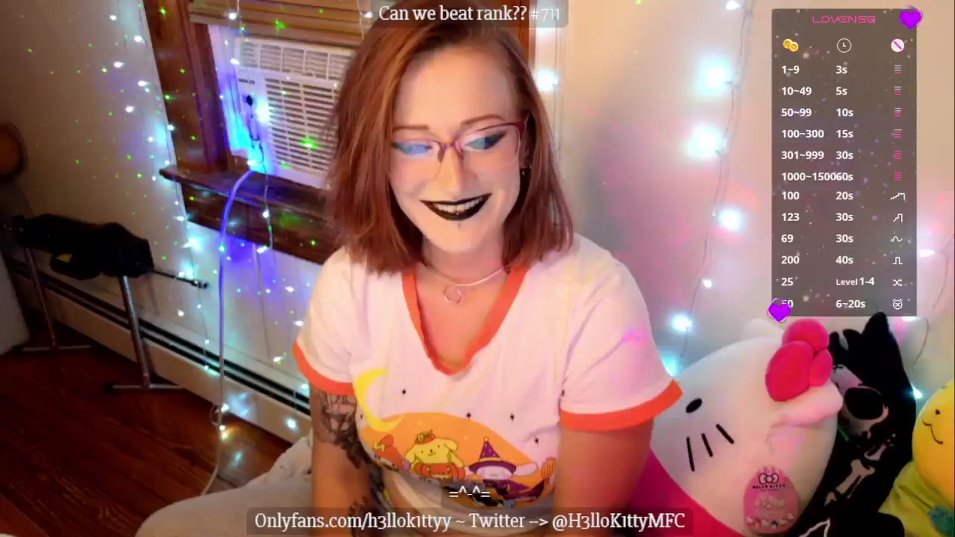 Gallery image thumbnail from H3llok1tty's myfreecams stream on, 10/29/2024, 10:04 image 5 of 20