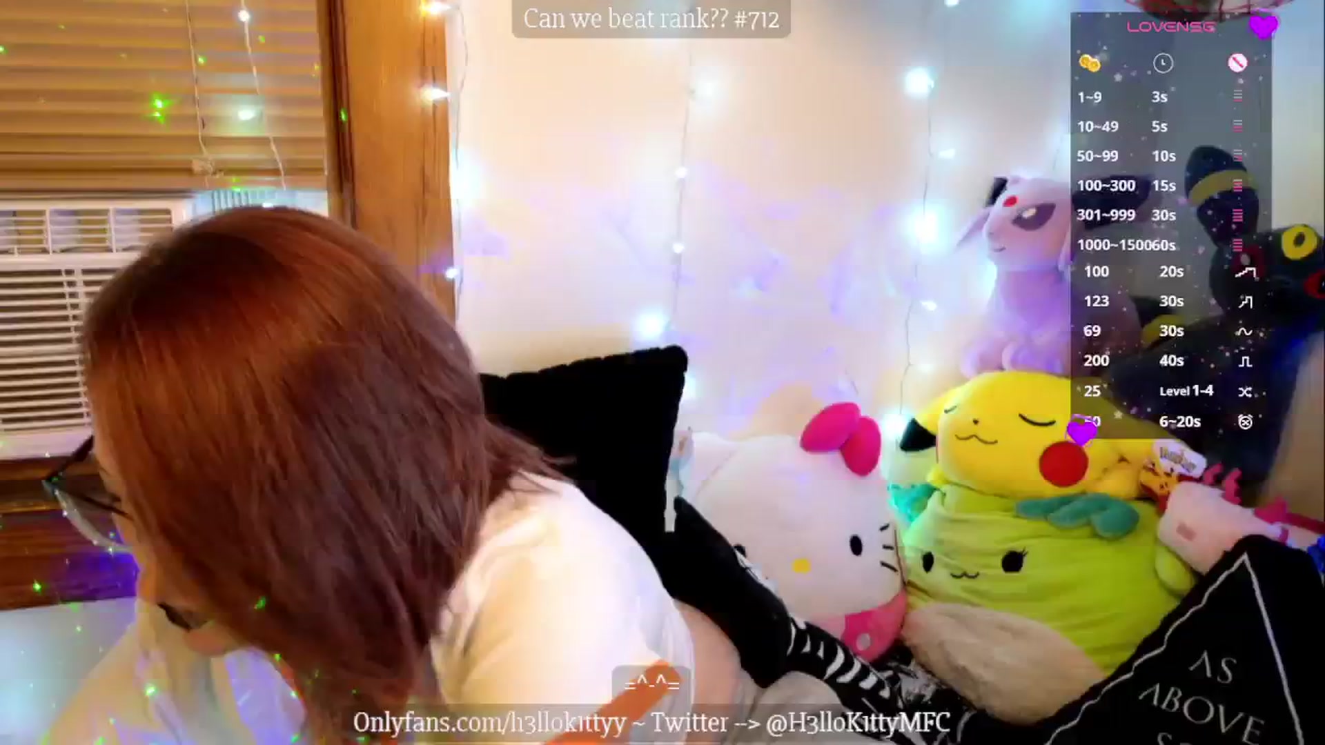 Gallery image thumbnail from H3llok1tty's myfreecams stream on, 10/29/2024, 10:04 image 1 of 20