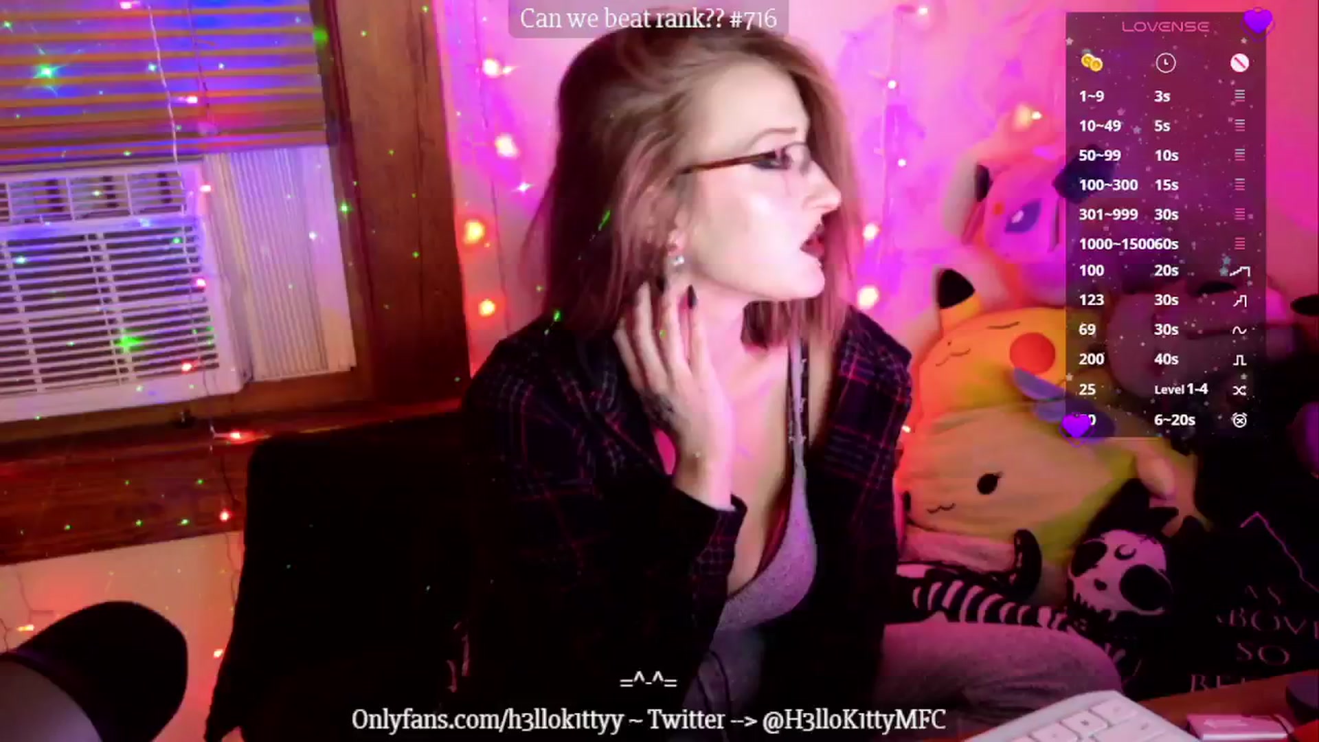 Gallery image thumbnail from H3llok1tty's myfreecams stream on, 10/30/2024, 10:02 image 13 of 20