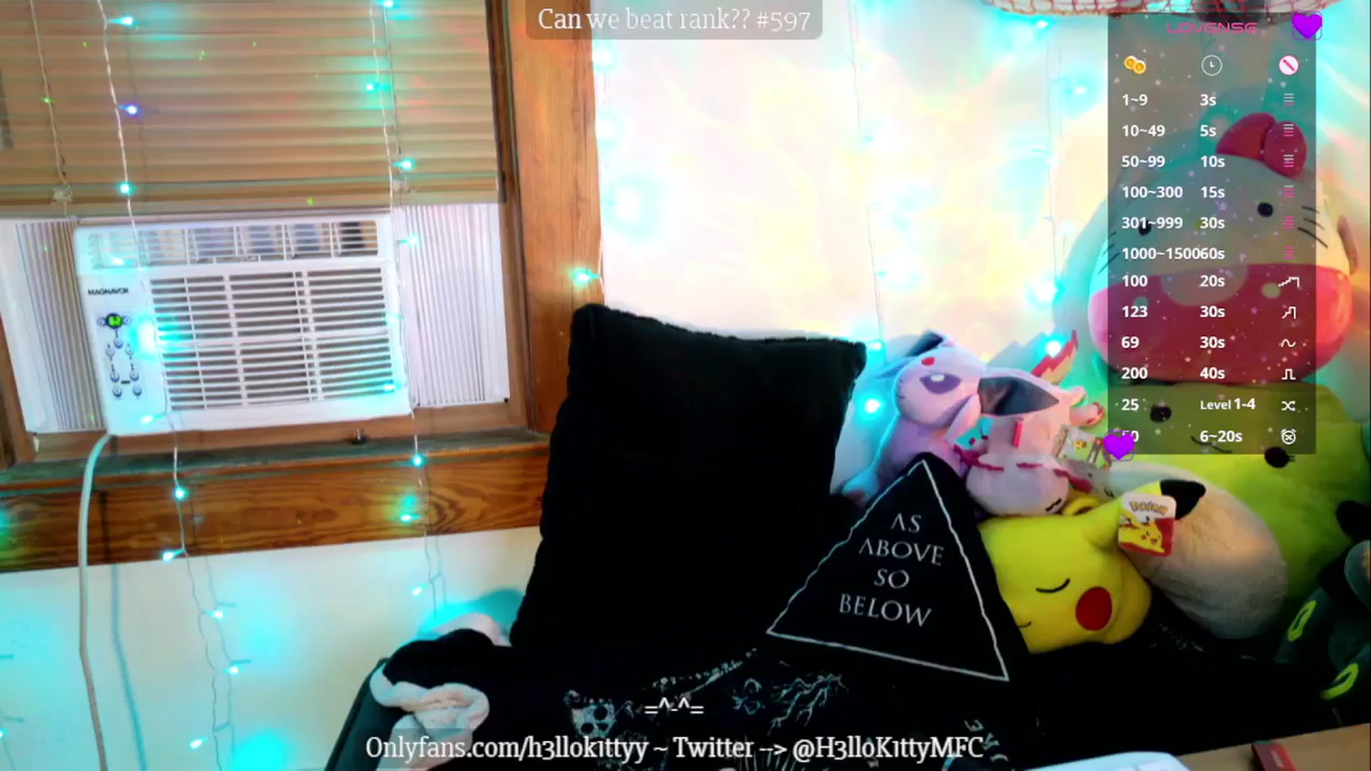 Gallery image thumbnail from H3llok1tty's myfreecams stream on, 11/02/2024, 13:43 image 11 of 20