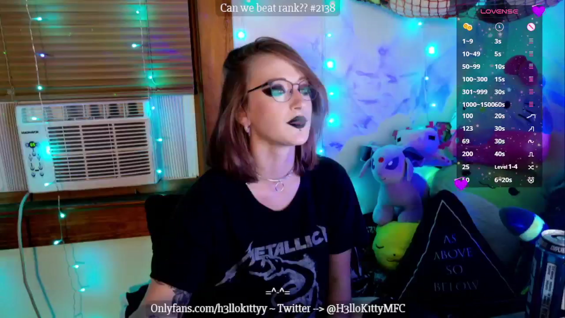 Gallery image thumbnail from H3llok1tty's myfreecams stream on, 11/02/2024, 13:43 image 2 of 20
